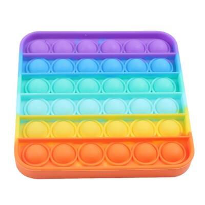 Push Pop It Bubble Sensory Rainbow Fidget ToyRestore