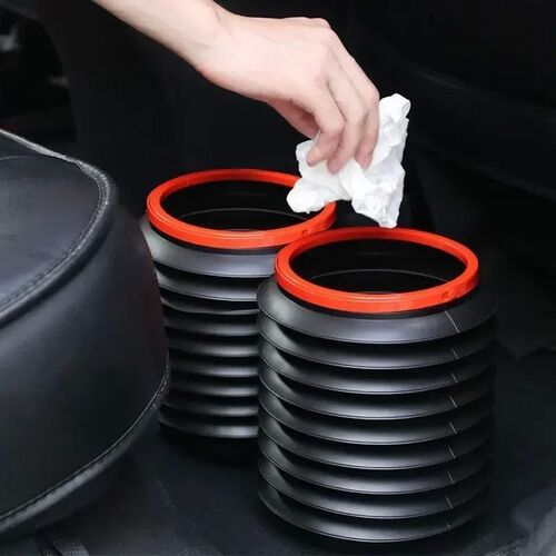 Portable Car Trash Bin Foldable Outdoor Fishing Bucket Trash