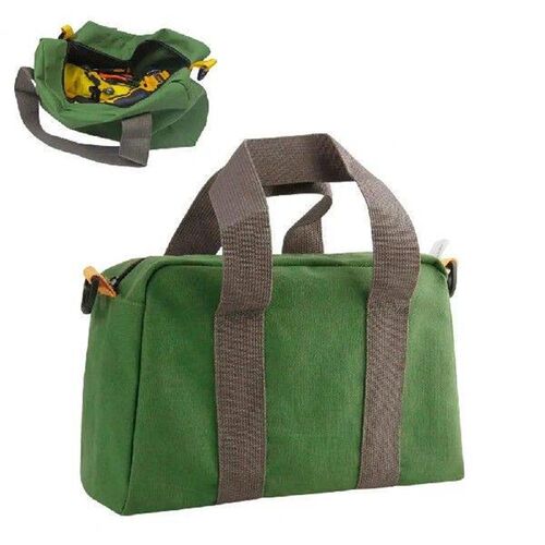 Wide Mouth Tool Bag Storage Organizer Pouch with Handle