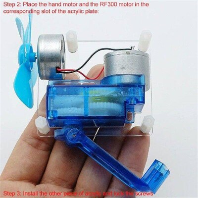 DIY Kits for Manual Generator Fan Model Scientific