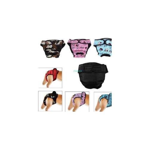 Dog Physiological Pants XS-XXL Diaper Sanitary Washable Fema