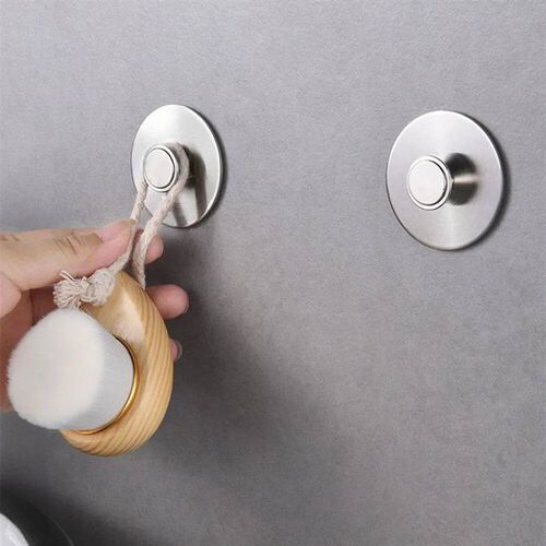 1 PC Portable New Magnetic Soap Holder 2.2*0.6cm Stainless S