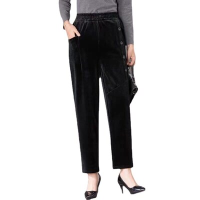 Radish Mother Pants rduroy Pants Womens Casual Pants Loose