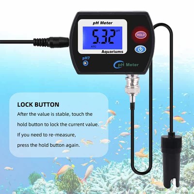 Accurate PH Meter for Aquarium Multi-Parameter Water