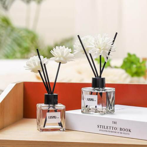 Flameless Reed Diffuser for the Bedroom, Smoke-free Indoor A