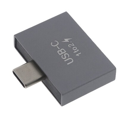 USB C Male to Dual USB C Female Splitter Convter Adapter Ext
