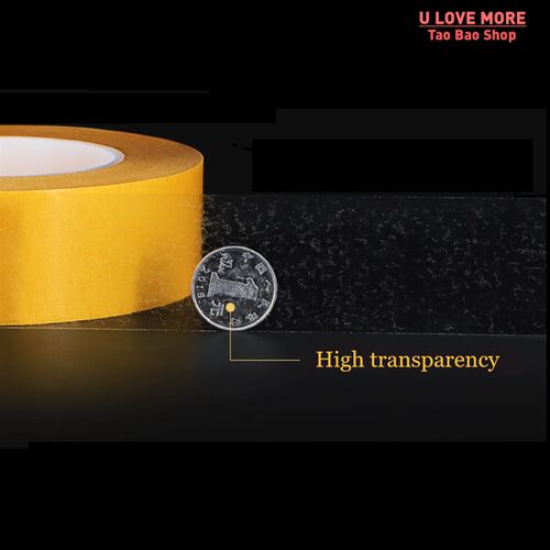 50 Meter High Temperature Resistance PET Double Sided Tape N