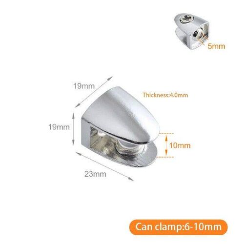 Glass Clamp Glass Shelf Supports Display Cabinet Furniture