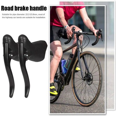 Bicycle Brake Lever 1 Pair Aluminum Durable Bike Handlebar B