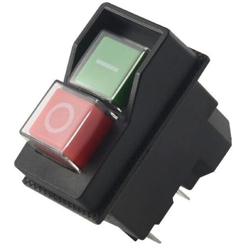 Waterproof Electromagnetic Push Button Switch 5 Pins KJD17