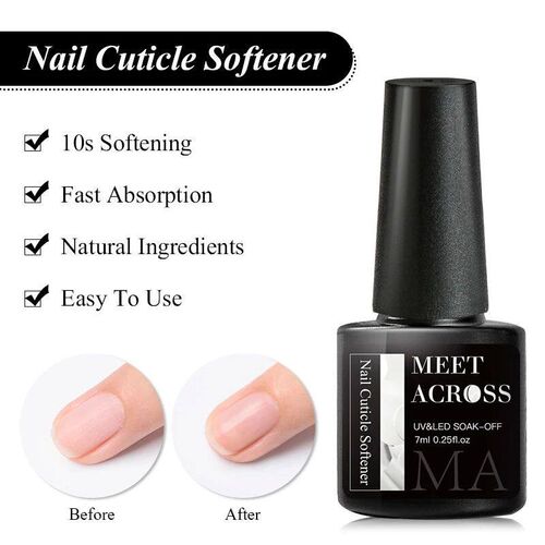 7ml Nail Cuticle Softener Gel Dead Skin Exfoliator Oil Nails