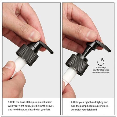 Liquid Soap Dispenser Matte Black Dish Soap and Hand Soap Bo