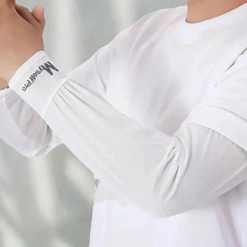 1Pc Ice Sleeve Straight Tube Summer Sun Protection Sleeve fo