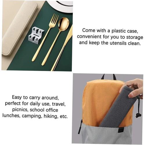 304 Tableware Set Portable Cutlery Set Dinnerware Set High Q