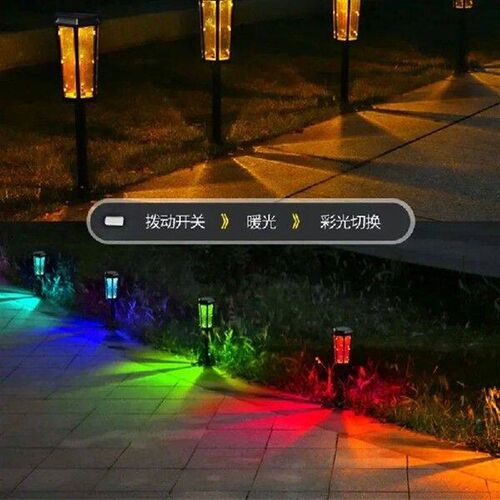 Solar lawn light outdoor waterproof garden light Simple LED