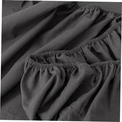 soft bed sheets fitted sheet cotton set 床垫套 纯色床笠床单
