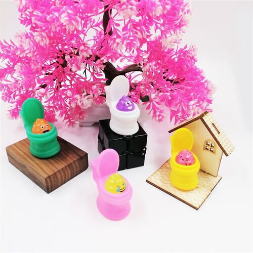 Squishy Toilet Poop Fidget vent Toys squeeze马桶便便解压玩具