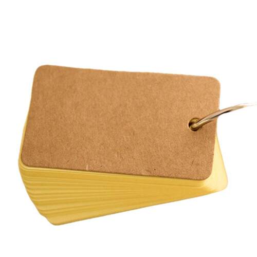 Portable Notebook Loose Leaf Notepad Ring Sticky Note for