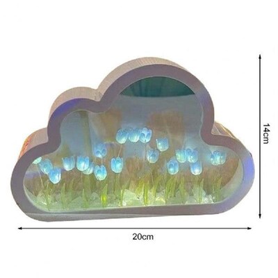Tulip Night Light Bedroom Lamp Simulation Flower Night
