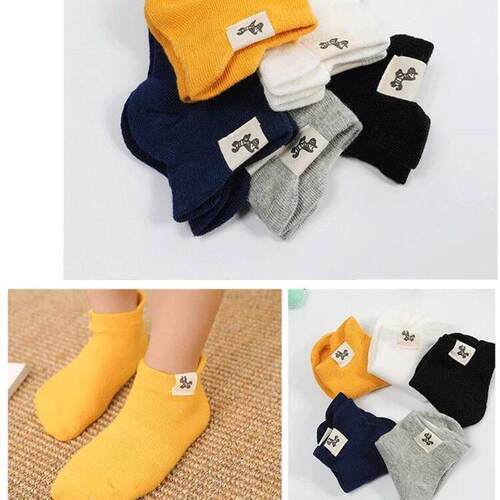 5 Pairs/lot 1 to 10 Years Spring Summer Thin Mesh Socks For