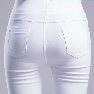 Women Summer Elastic Casual Sretch Skinny Leggings Slim Penc