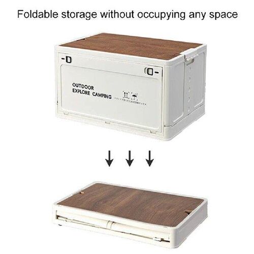 30L Collapsible Storage Bin Stackable Household Storage