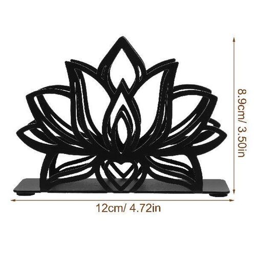 Napkin Holder Lotus Holders for Kitchen Dining Table Tissue
