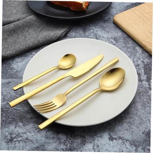 western tableware steak cutlery set knife fork spoon box set