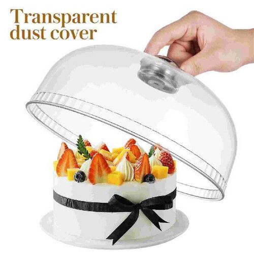 Plastic Transparent Cover Butter Dish with Lid Dust for