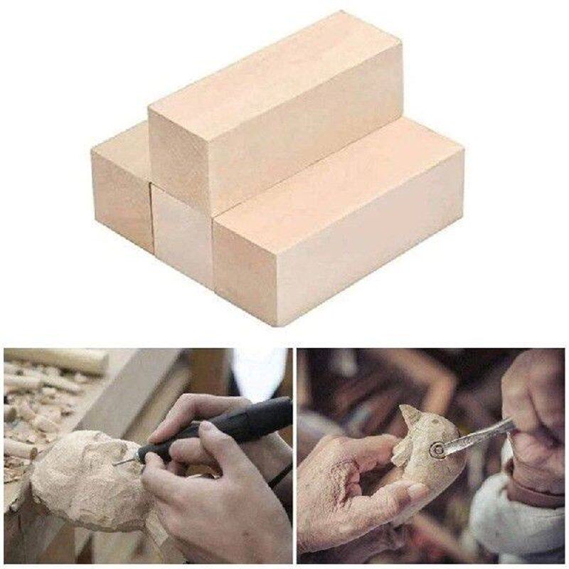 Large Carving Wood Bs Whittling Wood Bs Basswood - 实物图