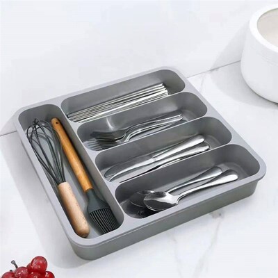 Expandable Cutlery Drawer Organizer, Adjustable Kitchen Uten