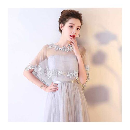 Brides Wedding Veil Shawl Wedding Dress Veil Lace Thin Etiq
