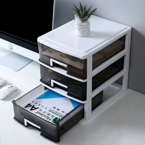 Storage box desk drawer type 4 file storage cabinet simple