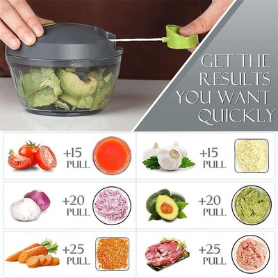 Manual Food Chopper Vegetable Cutter Cambom Chopper