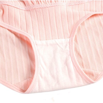 Pregnant Cotton Panties Soft Elastic High-waist Large Size