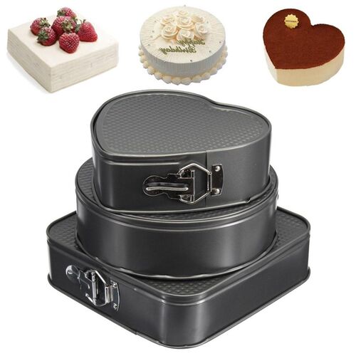 Non-Stick Spring form Round Tins Tray Cake Baking tool mould