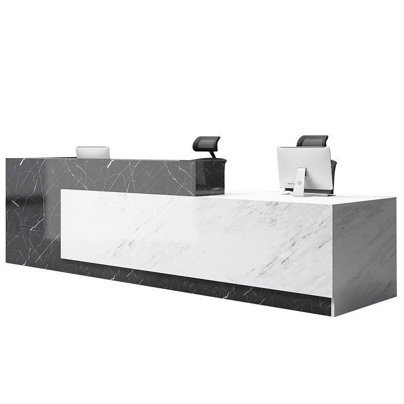 仿大理石公司前台接待台办公桌培训大厅迎宾台收银台吧台非烤漆,商业/办公家具,前台/柜台,淘宝优惠券,粉丝福利购,淘宝优惠卷