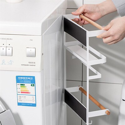 Magnet Fridge Shelf Magnetic Paper Towel Holder Kitchen Orga