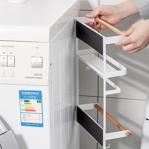 Magnet Fridge Shelf Magnetic Paper Towel Holder Kitchen Orga
