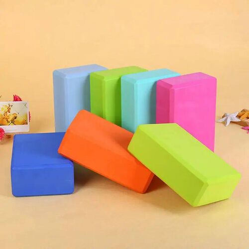 2PCS EVA Gym Blocks Foam Brick Training Exercise Fitness Equ