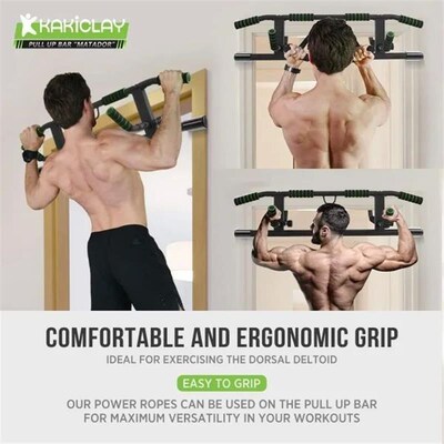 2024 Upgrade Multi-Grip Pull Up Bar with Smart Larger Hooks