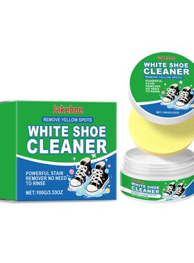 JAKEHOE White Shoe Cleaning Cream - Gently cleans and remove