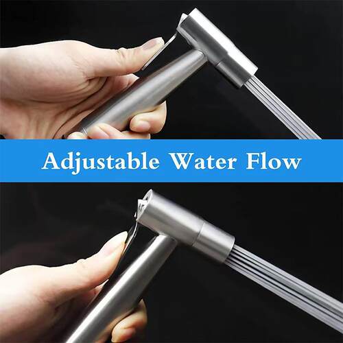 Black Bidet Faucet Hand Protable Toilet Bidet Sprayer Stainl