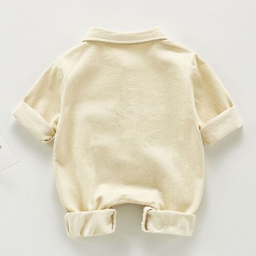New Newborn Boys Girls Corduroy Jumpsuits Clothes Spring Aut