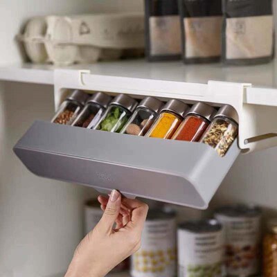 Factory Condiment Storage Rack Kitchen Seasoning Box Storage