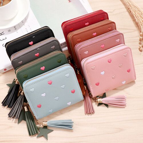 2023 Women Small Wallet Ladies Mini Tassel Wallet Cute Girl
