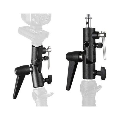 Flash Bracket Hot Shoe Umbrella Holder Light Stand Bracket M