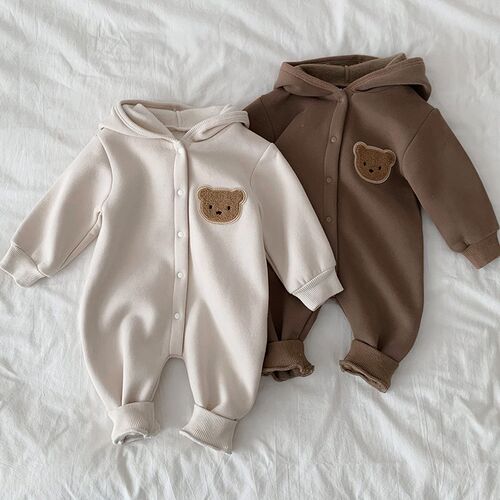 Winter Baby Clothes Infant Baby Boy Girl Warm Romper Newborn