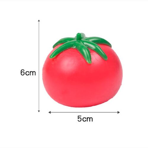 Tomato Squeeze Ball Stress Fidget soft toys Splat Sticky玩具