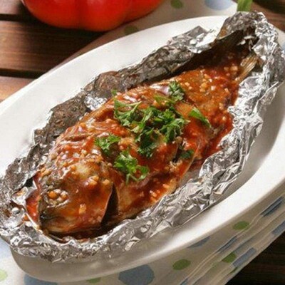 BBQ Kitchen Aluminium-foil Paper 10m*300mm Baking Processing